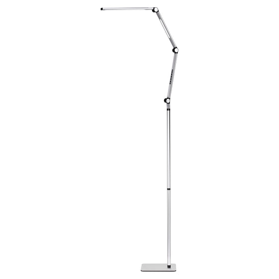 LED-Lampe mit Stativ und einstellbarer Farb- und Lichtintensität Yoga 22W Silber