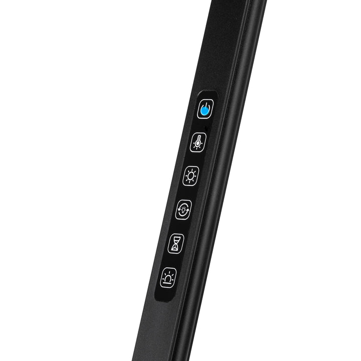 LED-Lampe mit Stativ und einstellbarer Farb- und Lichtintensität Yoga 22W Schwarz - Bild 5
