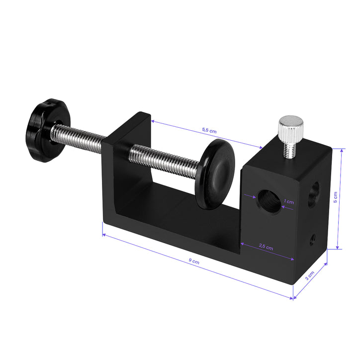 LED-Lampe mit Stativ und einstellbarer Farb- und Lichtintensität Yoga 22W Schwarz - Bild 10