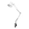 Tischlampe Kosmetik mit Tischklemme PiX 314 Weiß