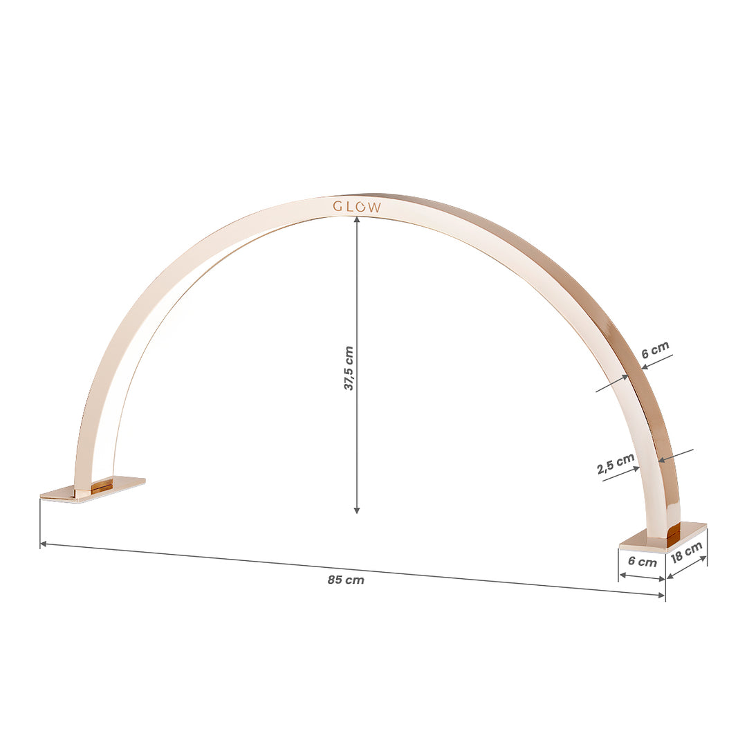 Manikurelampe LED mit einstellbarer Lichtintensität Glow Arche II Kupfer-Gold - Bild 9