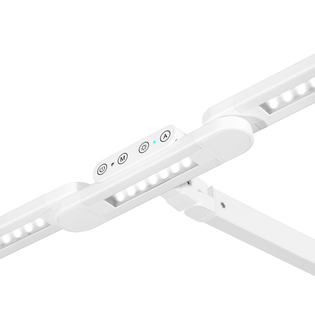 LED-Lampe mit Klemme und einstellbarer Farb- und Lichtintensität Glow L04 Weiß - Bild 3