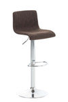 Barhocker 105 Stoff Braun