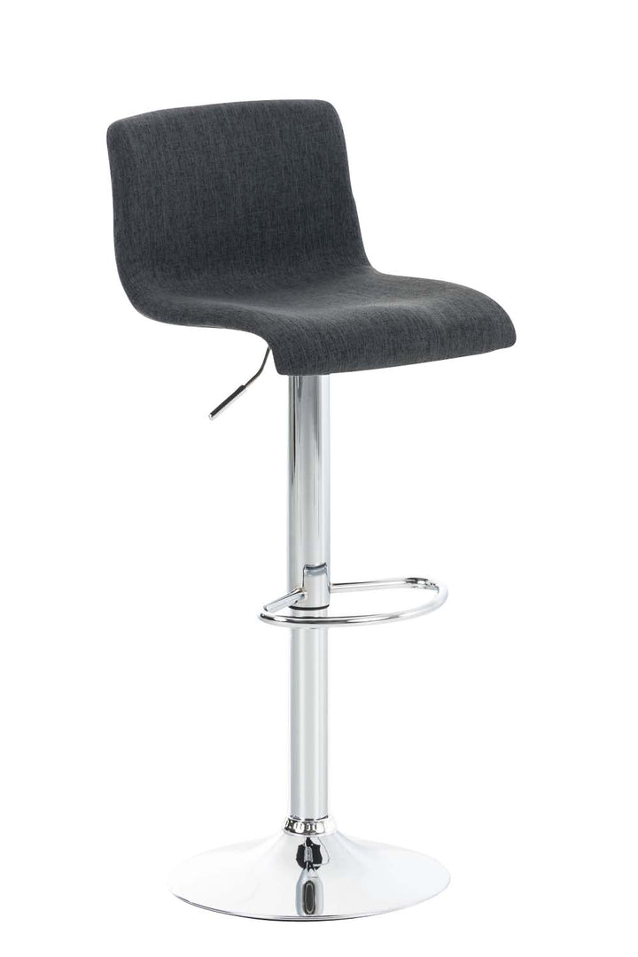 Barhocker 105 Stoff Dunkelgrau