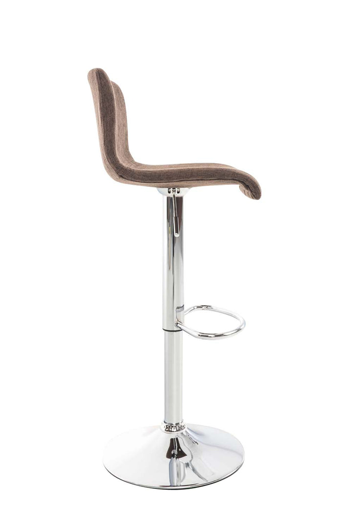 Barhocker 105 Stoff Braun - Bild 4