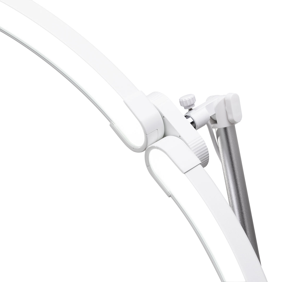 Wimpernlampe LED mit Stativ und einstellbarer Farb- und Lichtintensität Glow Weiß - Bild 8