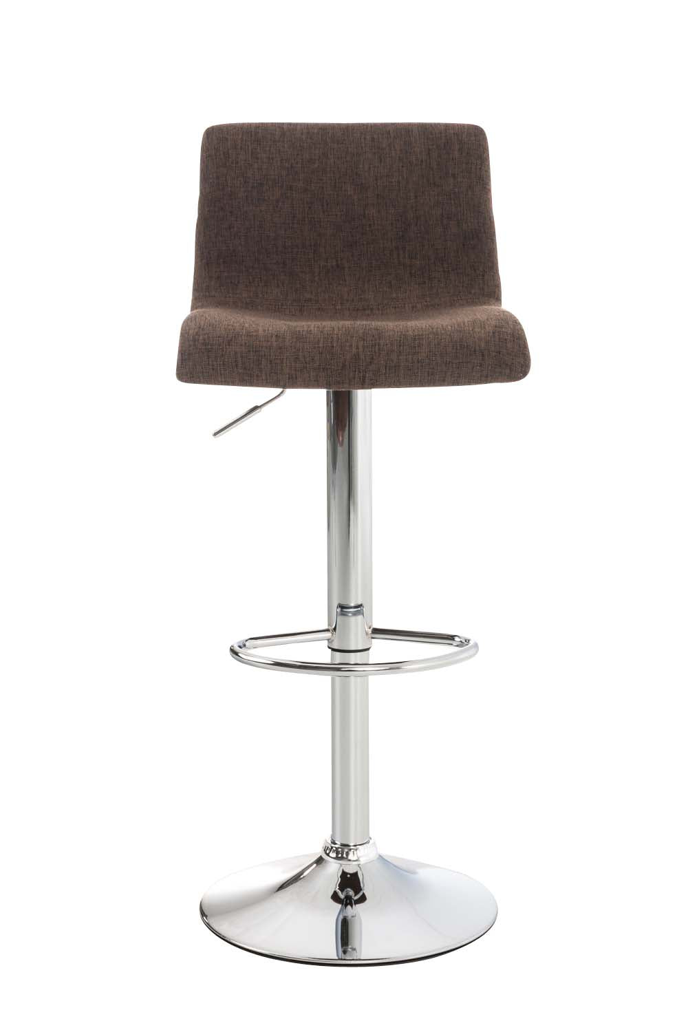 2er-Set Barhocker 105 Stoff Braun - Bild 2