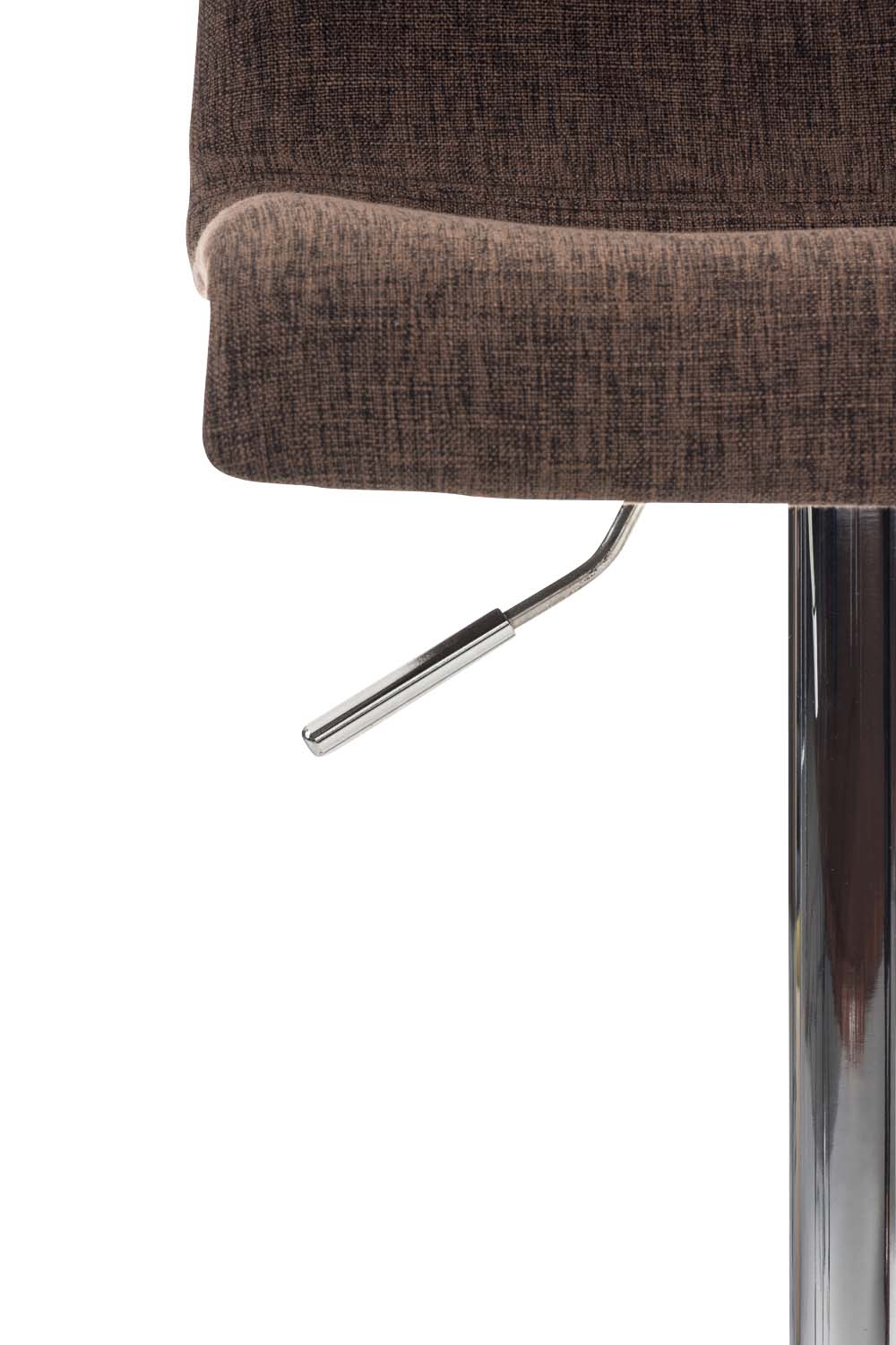 2er-Set Barhocker 105 Stoff Braun - Bild 5