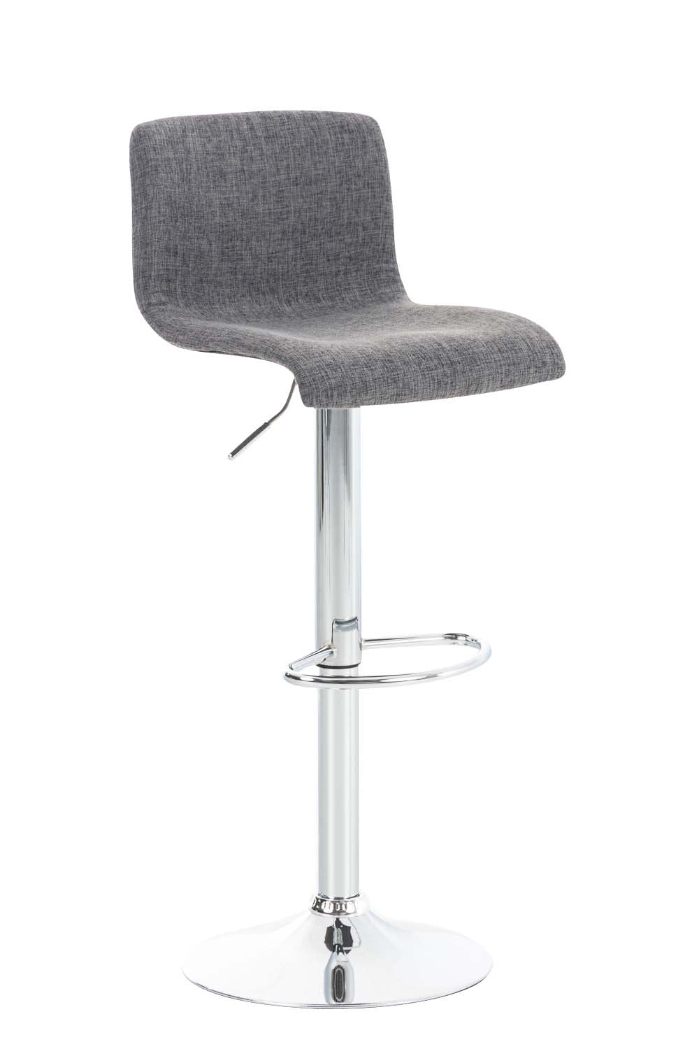 2er-Set Barhocker 105 Stoff Hellgrau - Bild 2