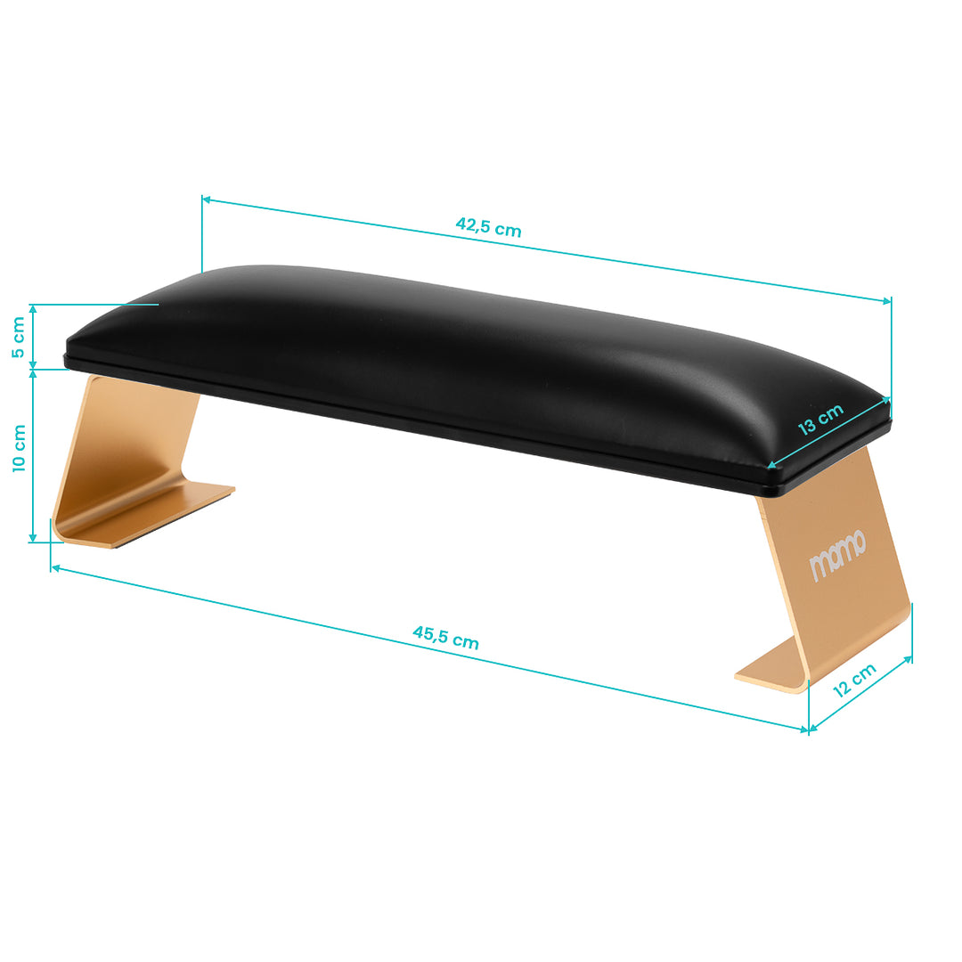 Handauflage Nagelstudio Momo 7-M Gold Schwarz - Bild 5