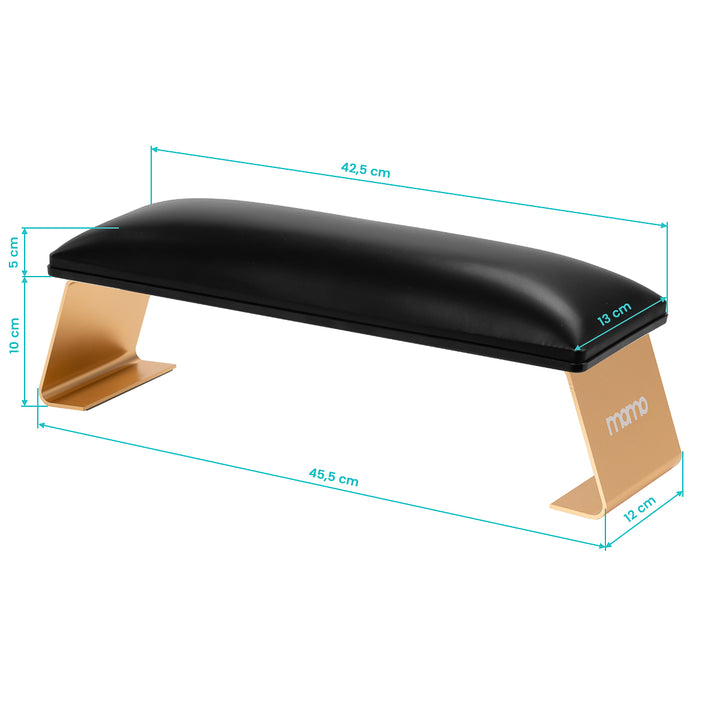 Handauflage Nagelstudio Momo 7-M Gold Schwarz - Bild 5