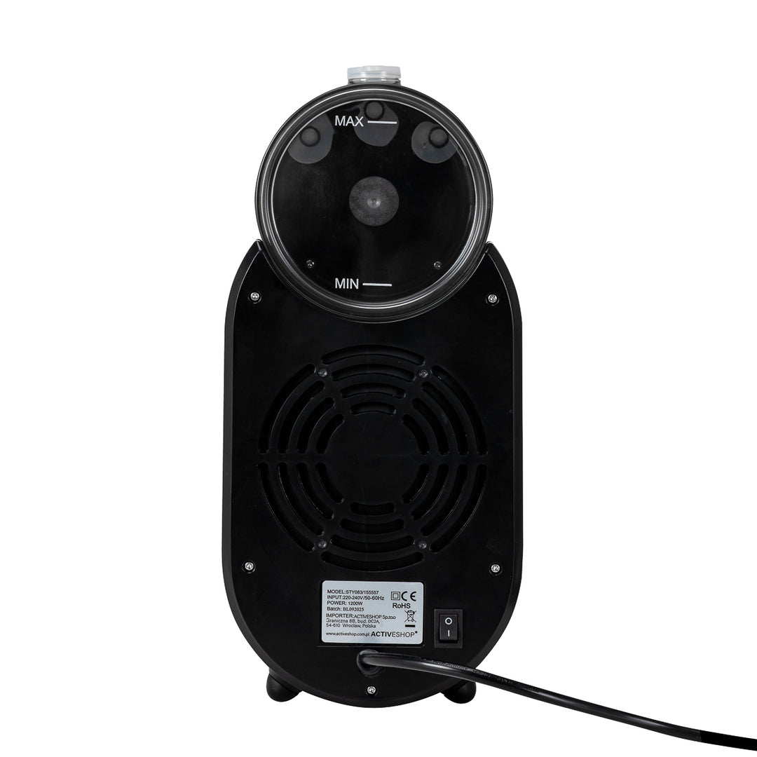 Bürstenreiniger mit Dampf Gabbiano 1200W Schwarz - Bild 5
