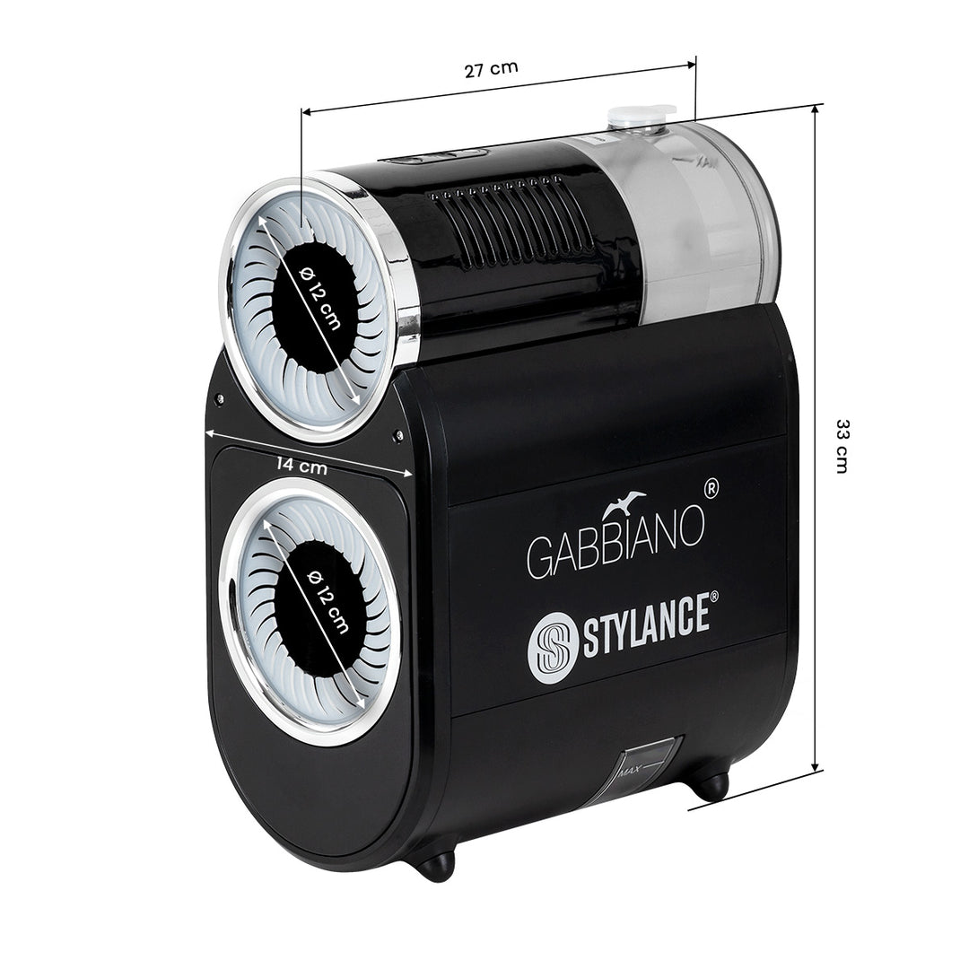 Bürstenreiniger mit Dampf Gabbiano 1200W Schwarz - Bild 9