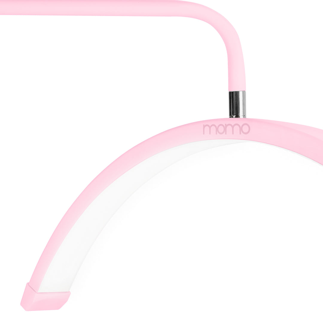 Wimpernlampe LED mit Stativ und einstellbarer Farb- und Lichtintensität Momo Moon MX6 Rosa