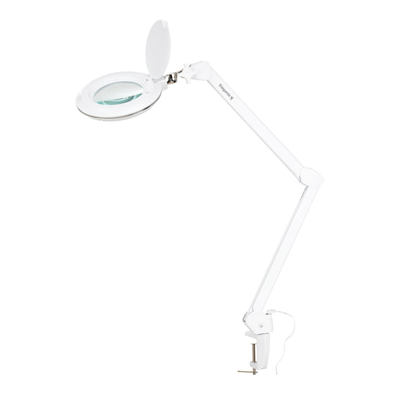 Lupenlampe LED 60 SMD 3D mit Schraubklemme Elegante 6031 Weiß