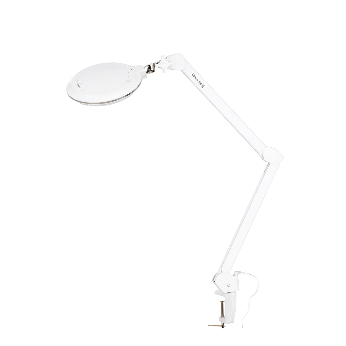 Lupenlampe LED 60 SMD 3D mit Schraubklemme Elegante 6031 Weiß - Bild 2
