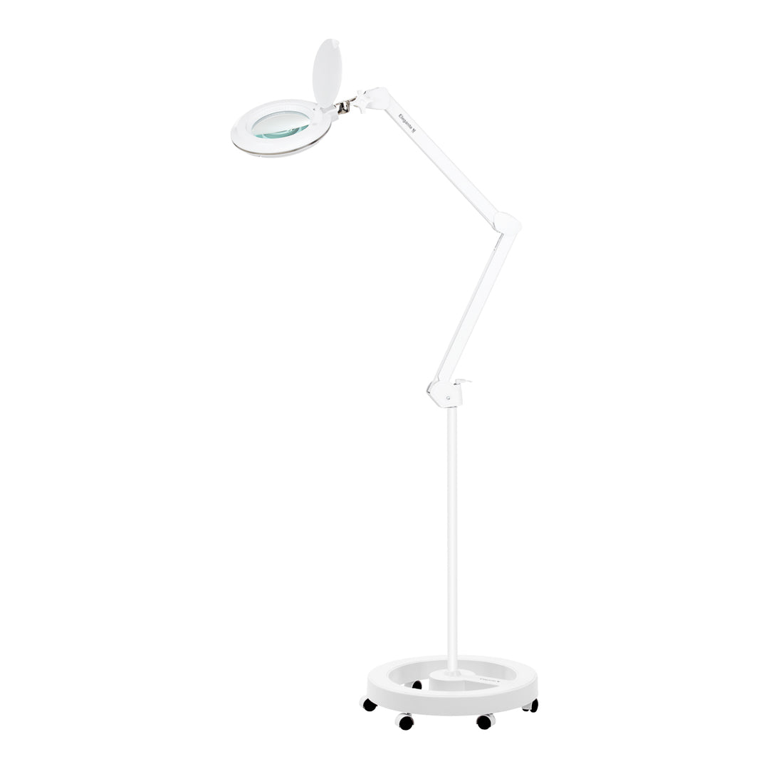 Lupenlampe LED 60 SMD 3D mit Standfuß Elegante 6031 Weiß