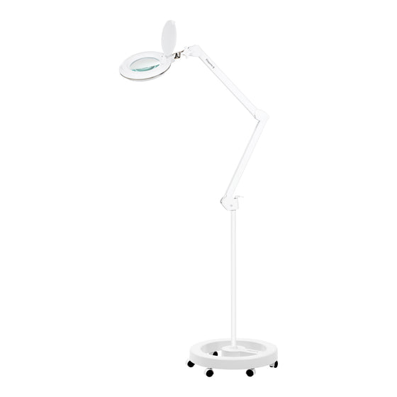 Lupenlampe LED 60 SMD 3D mit Standfuß Elegante 6031 Weiß