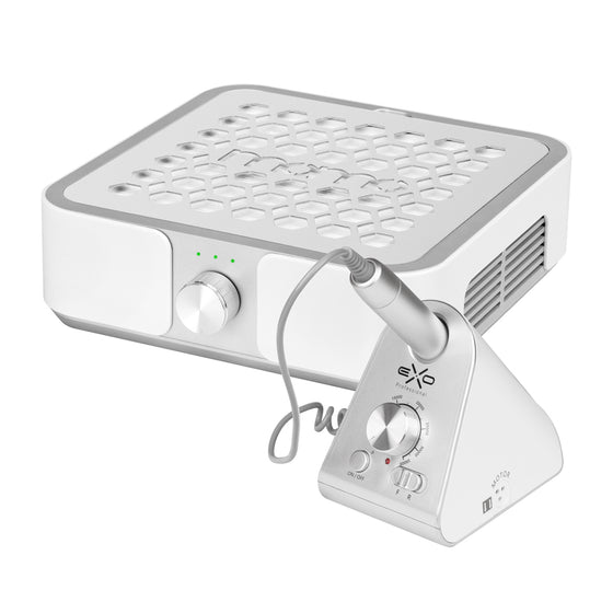 Exo Silent SX7 mit Staubabsauger Momo P30 Weiß