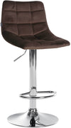 Barhocker 107 Samt Braun