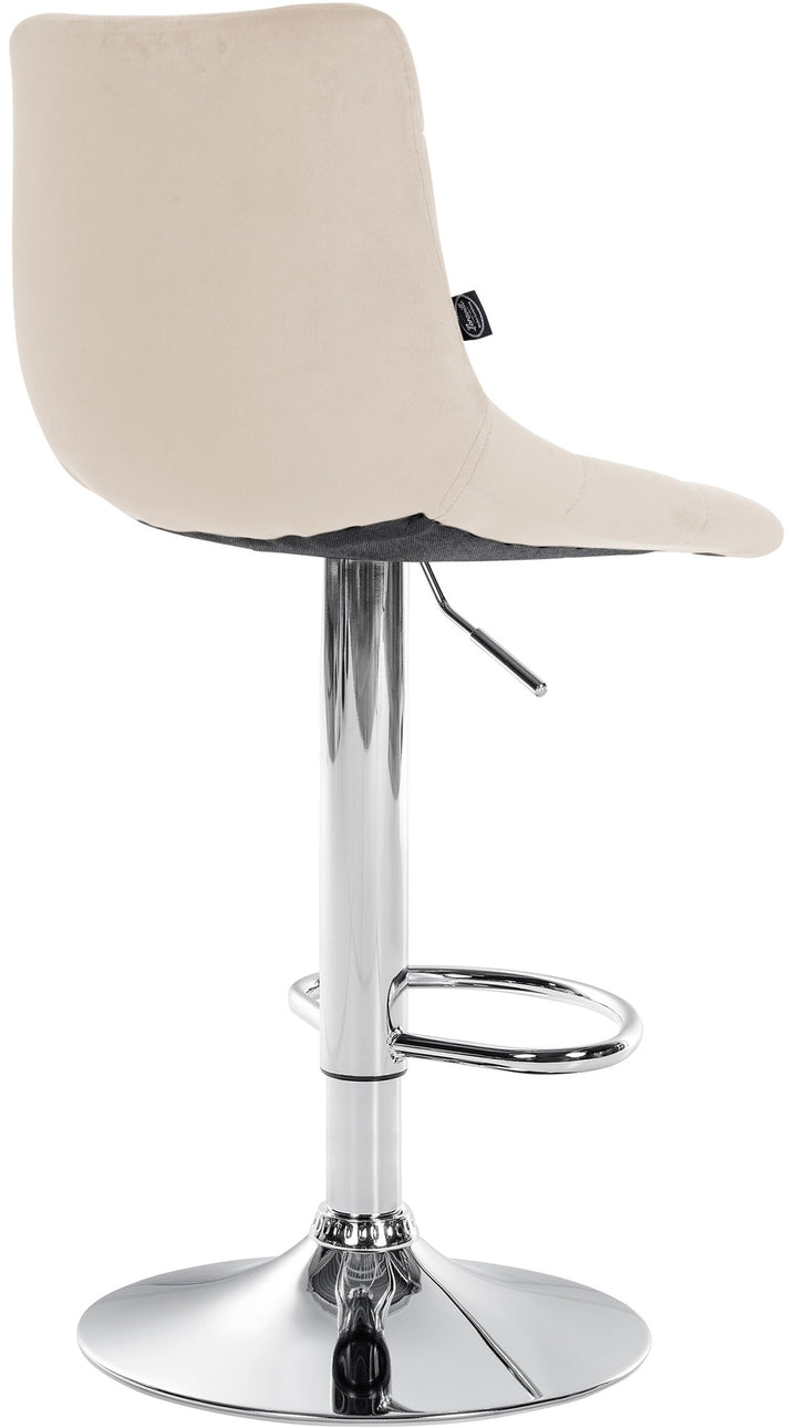 Barhocker 107 Samt Creme - Bild 5