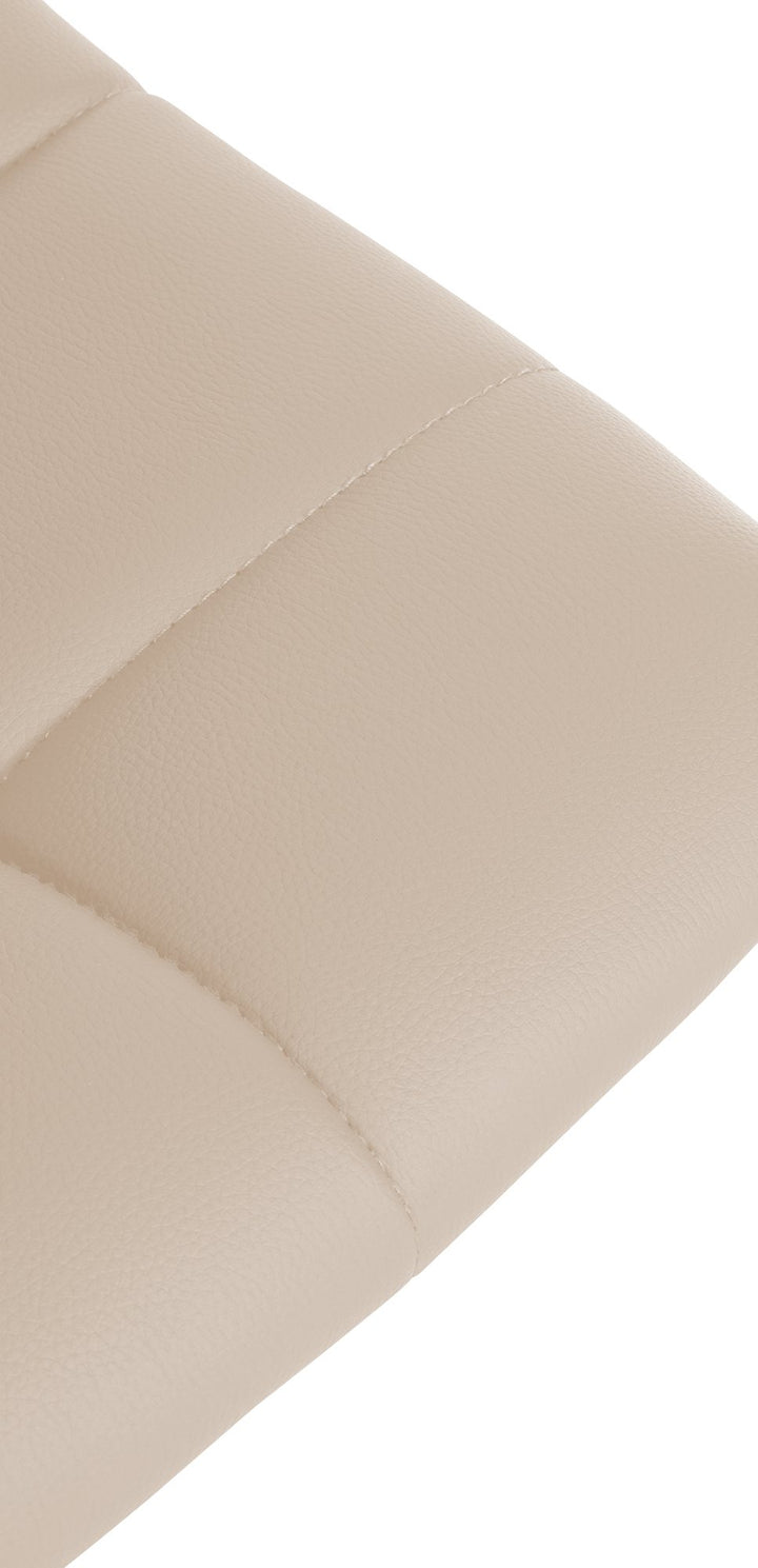 Barhocker 107 Kunstleder Creme - Bild 7