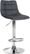 Barhocker 107 Kunstleder Grau