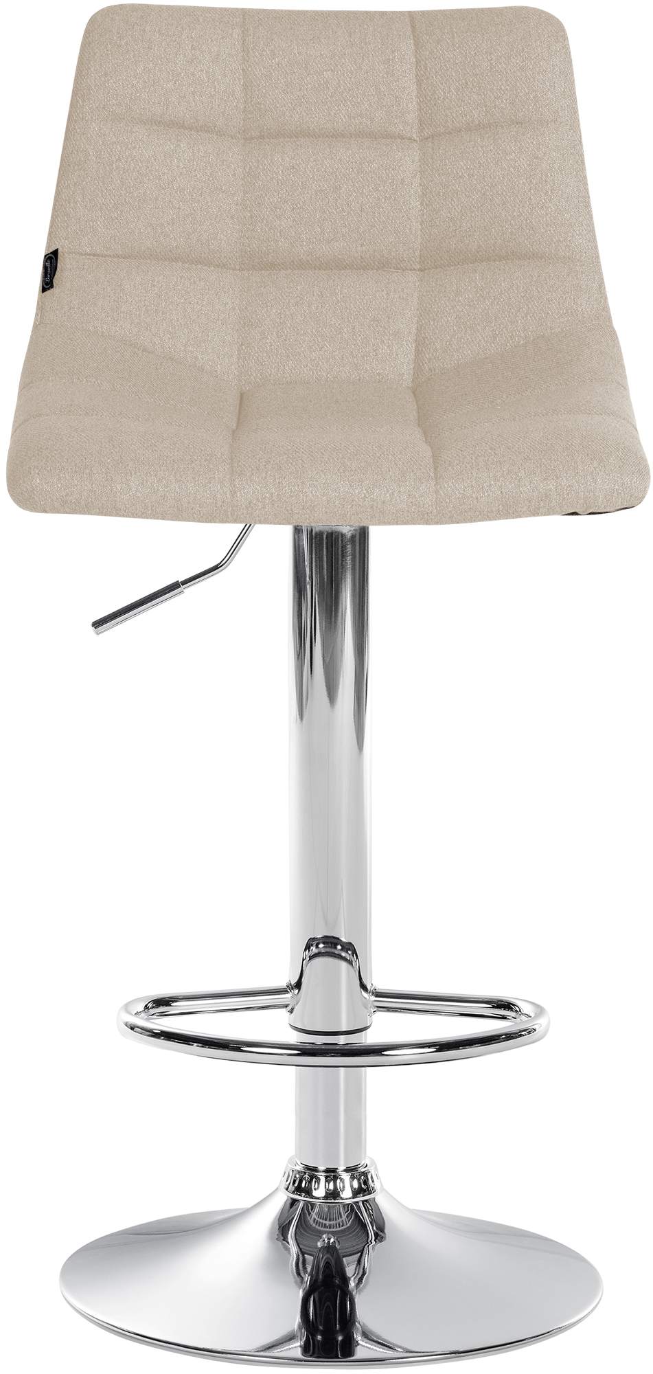 Barhocker 107 Stoff Creme - Bild 3