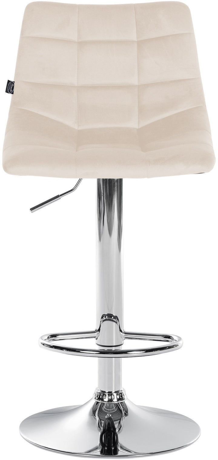 Barhocker 107 Samt Creme - Bild 3