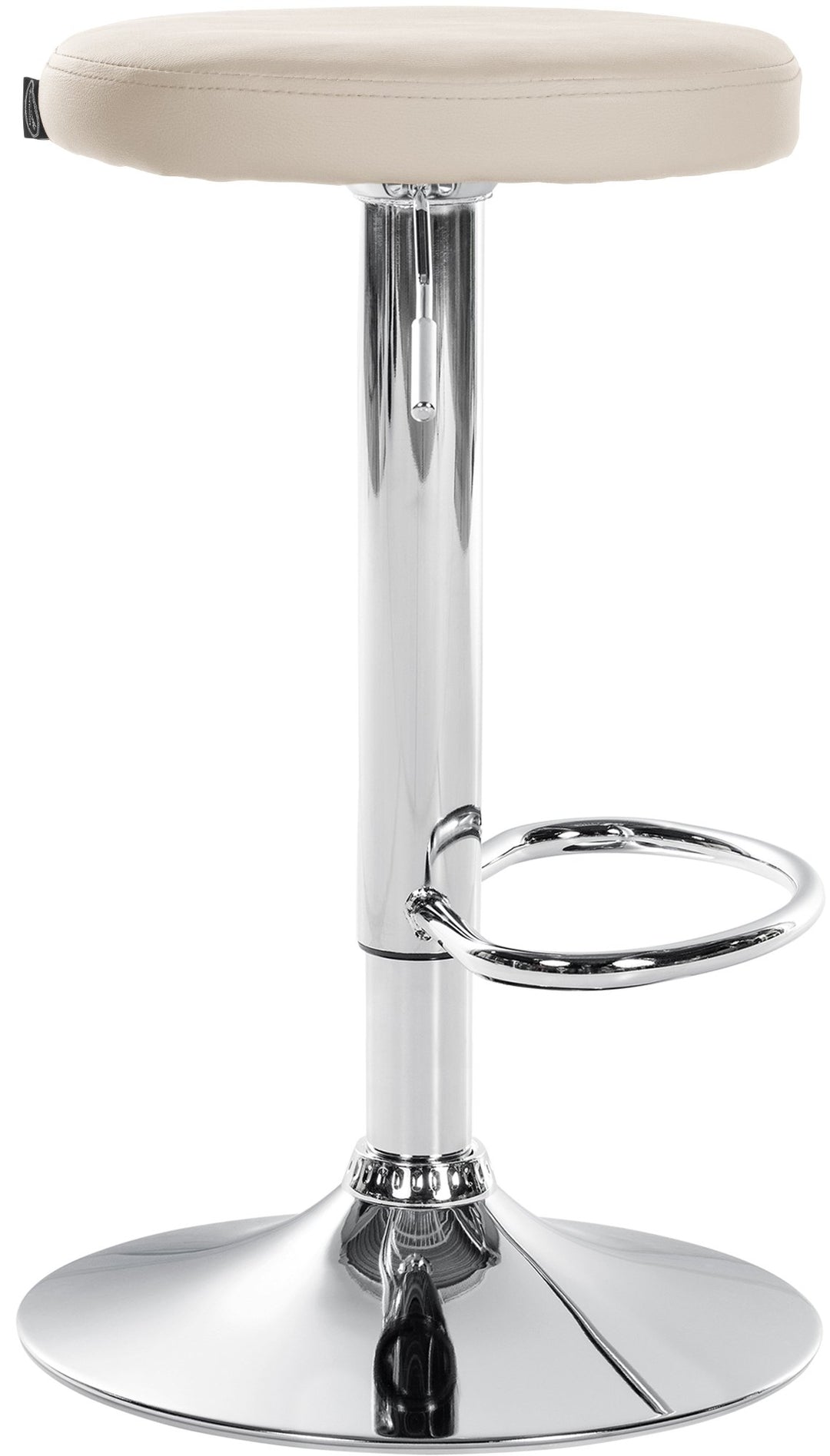 Barhocker 109 Kunstleder Creme - Bild 4