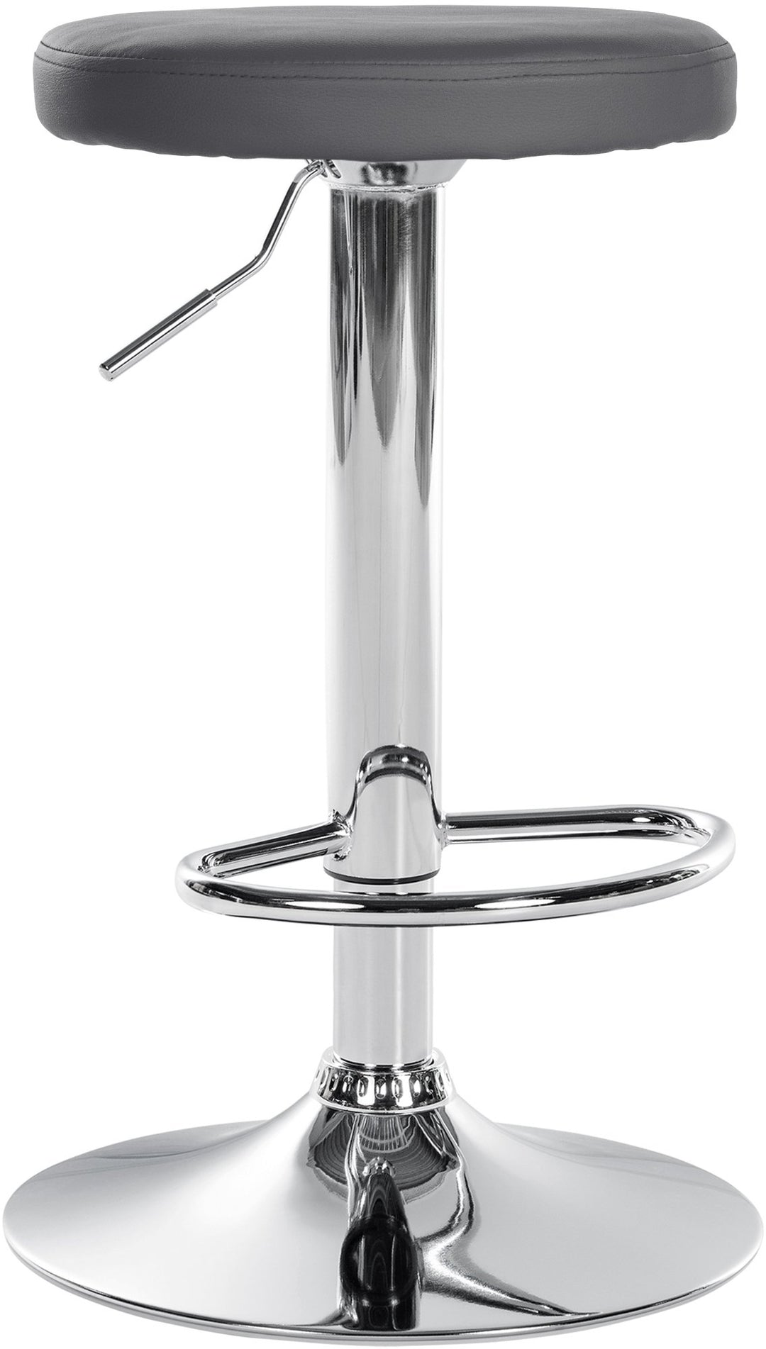 Barhocker 109 Kunstleder Grau