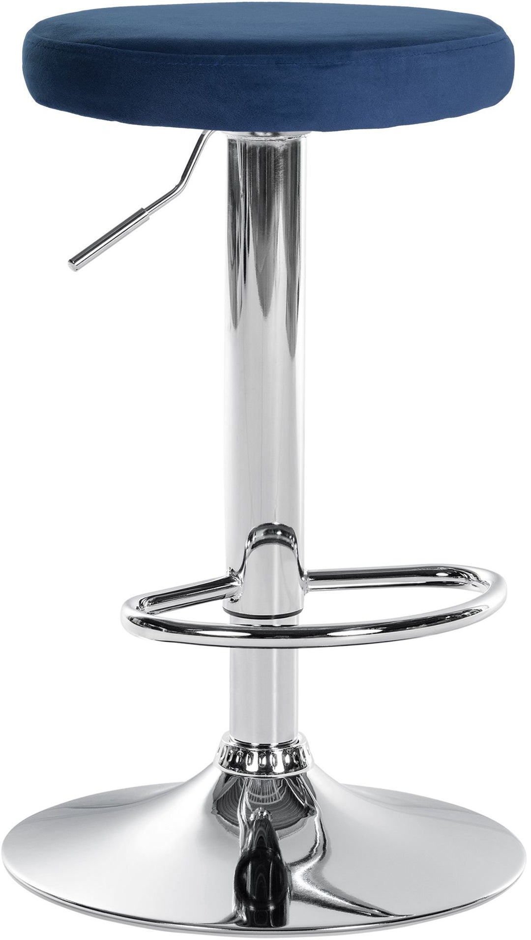 Barhocker 109 Samt Blau