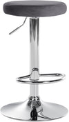 Barhocker 109 Samt Dunkelgrau