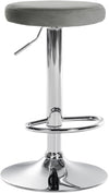 Barhocker 109 Samt Grau