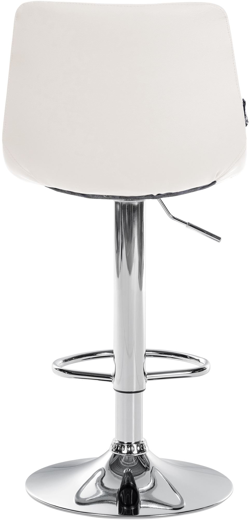 2er-Set Barhocker 107 Kunstleder Weiß - Bild 7