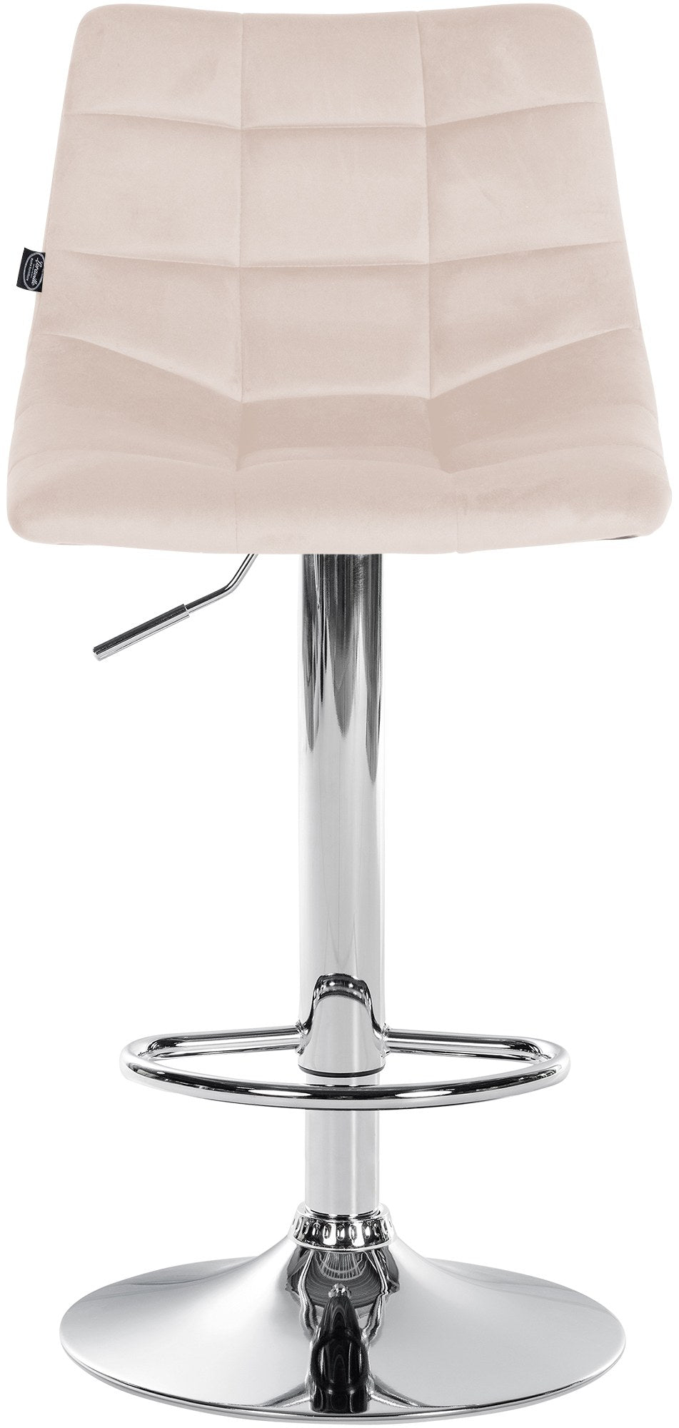 2er-Set Barhocker 107 Samt Beige - Bild 4