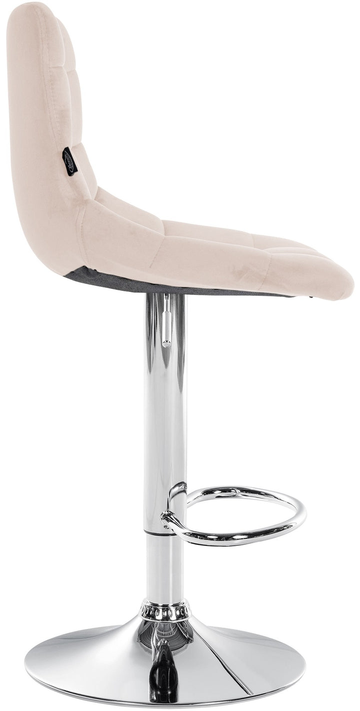 2er-Set Barhocker 107 Samt Beige - Bild 5