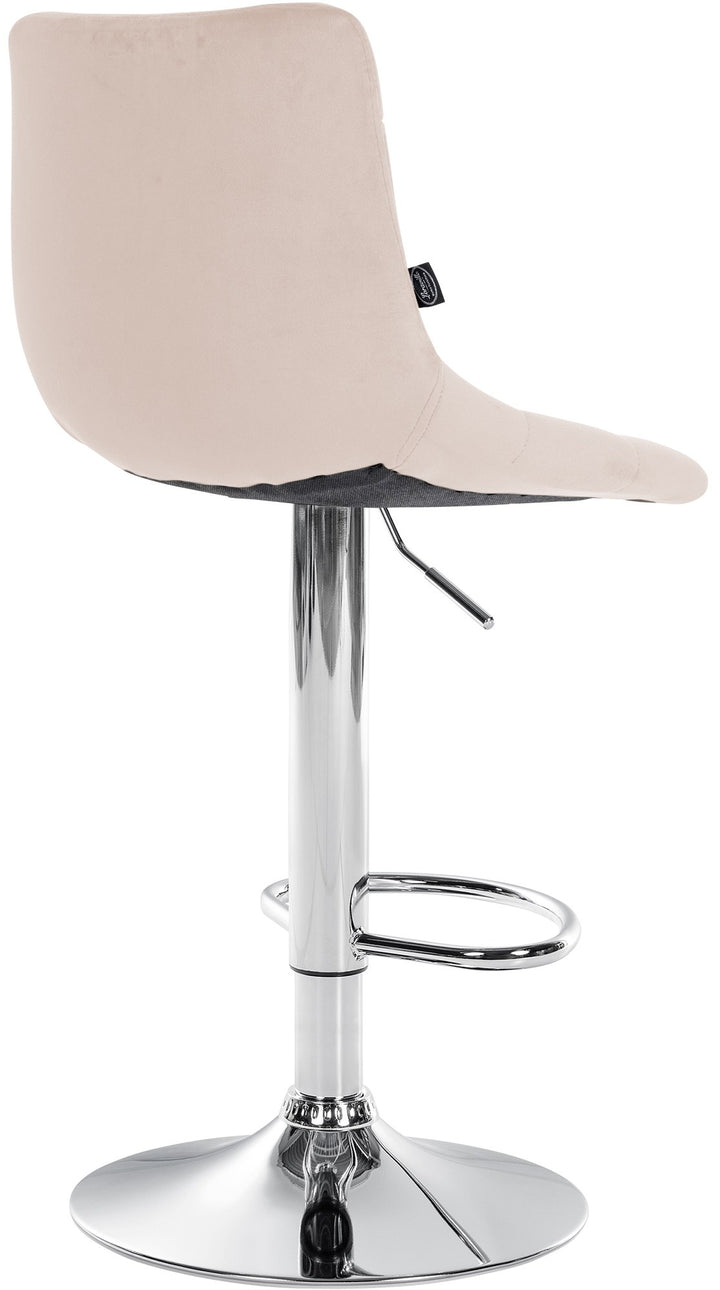 2er-Set Barhocker 107 Samt Beige - Bild 6