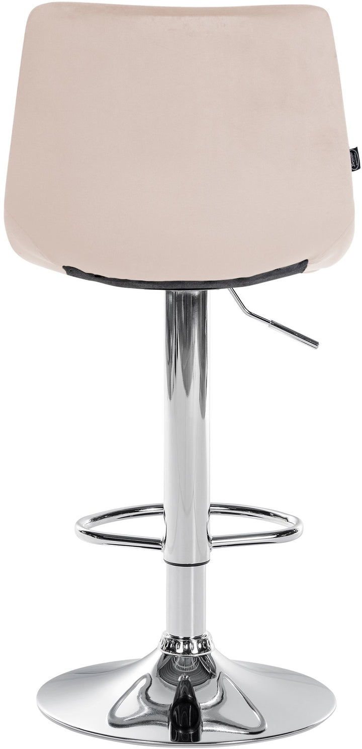 2er-Set Barhocker 107 Samt Beige - Bild 7