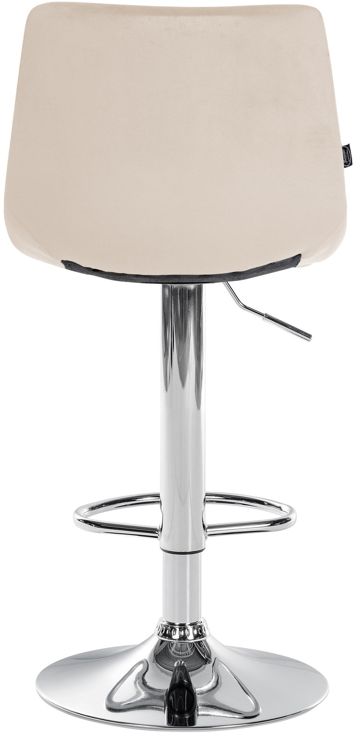 2er-Set Barhocker 107 Samt Creme - Bild 7