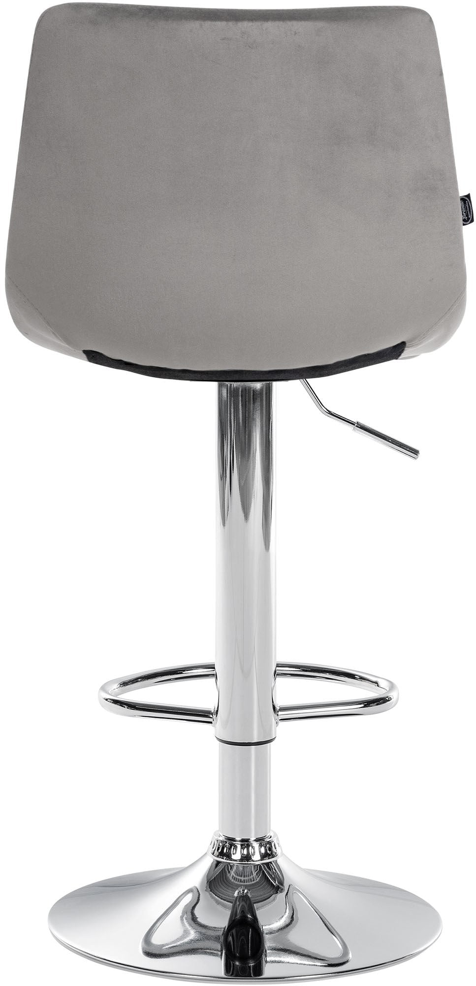 2er-Set Barhocker 107 Samt Grau - Bild 7