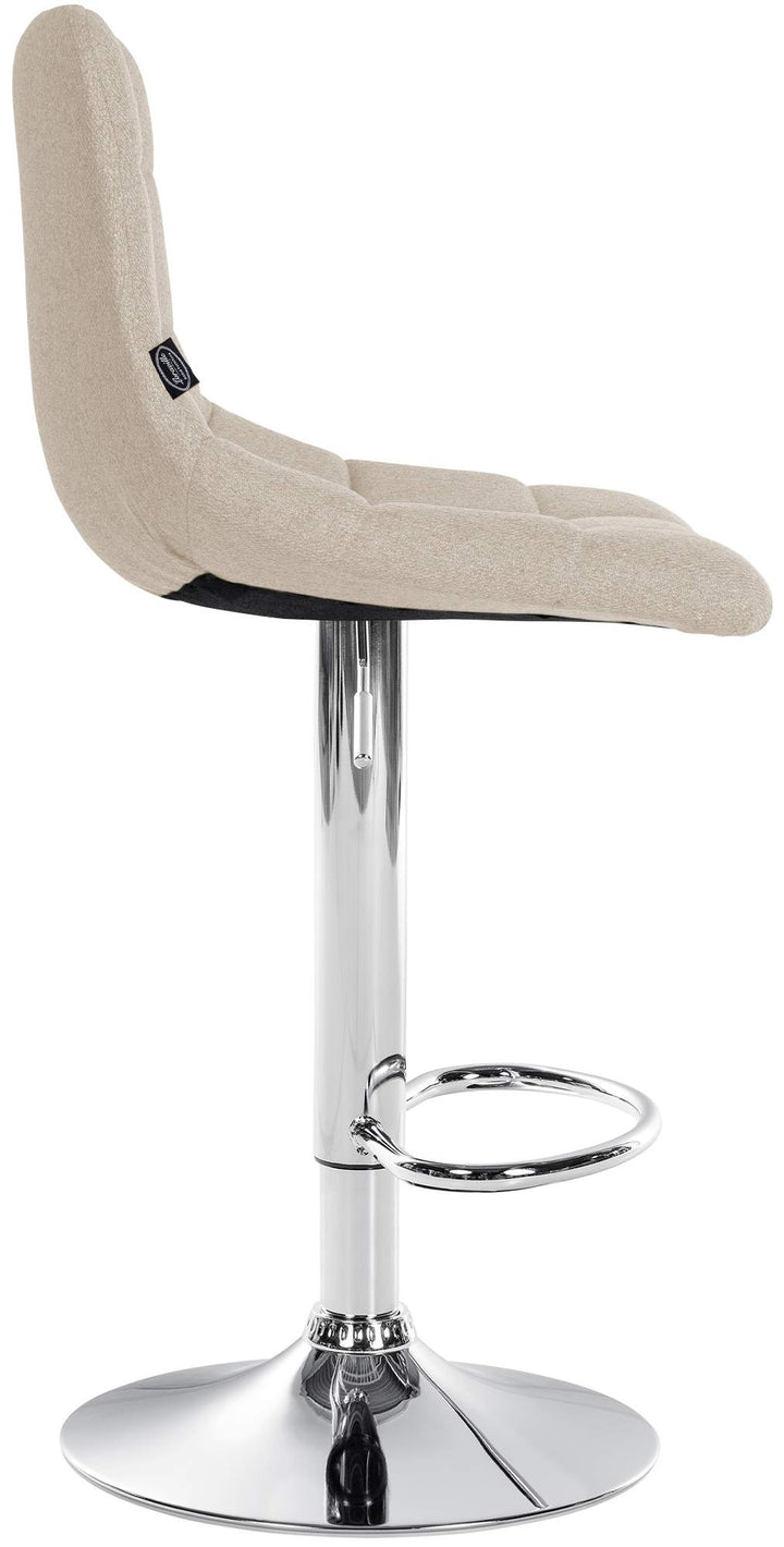 2er-Set Barhocker 107 Stoff Creme - Bild 5
