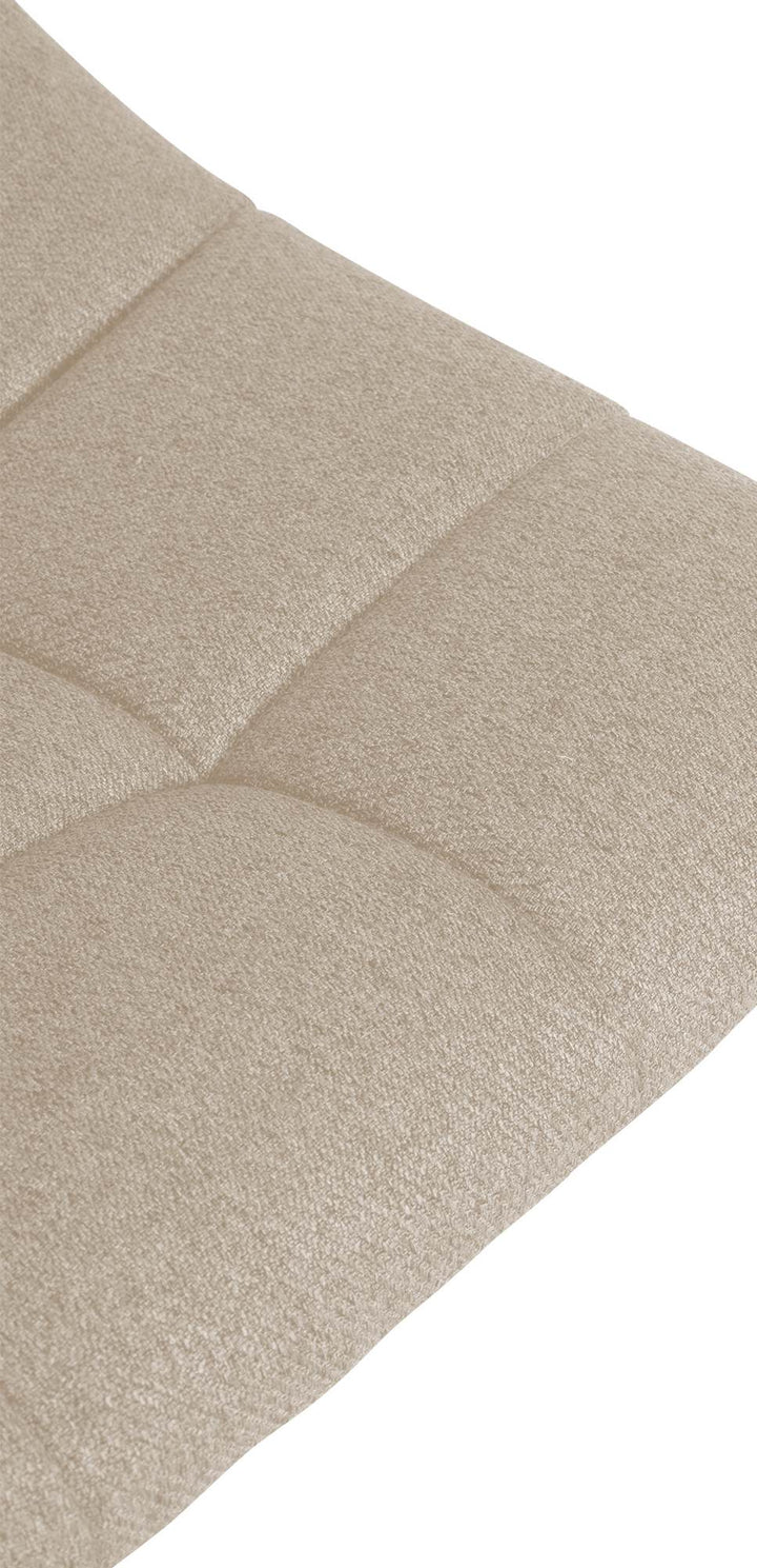 2er-Set Barhocker 107 Stoff Creme - Bild 8