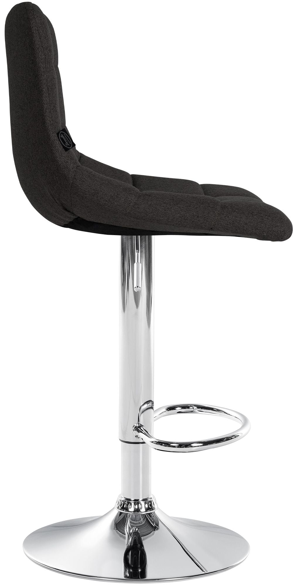 2er-Set Barhocker 107 Stoff Schwarz - Bild 5