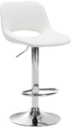 Barhocker 106 Kunstleder Weiß