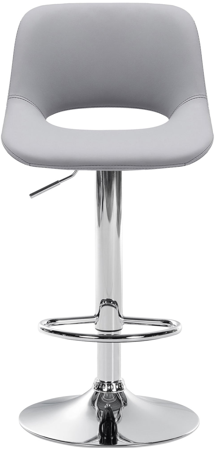 Barhocker 106 Kunstleder Grau - Bild 5