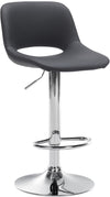 Barhocker 106 Kunstleder Schwarz