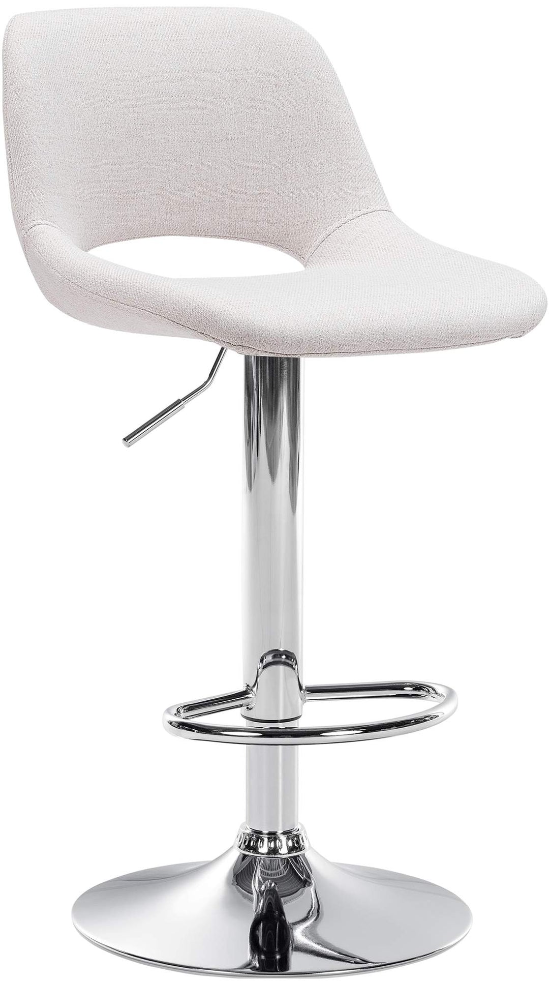 Barhocker 106 Stoff Creme