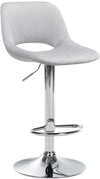 Barhocker 106 Samt Hellgrau