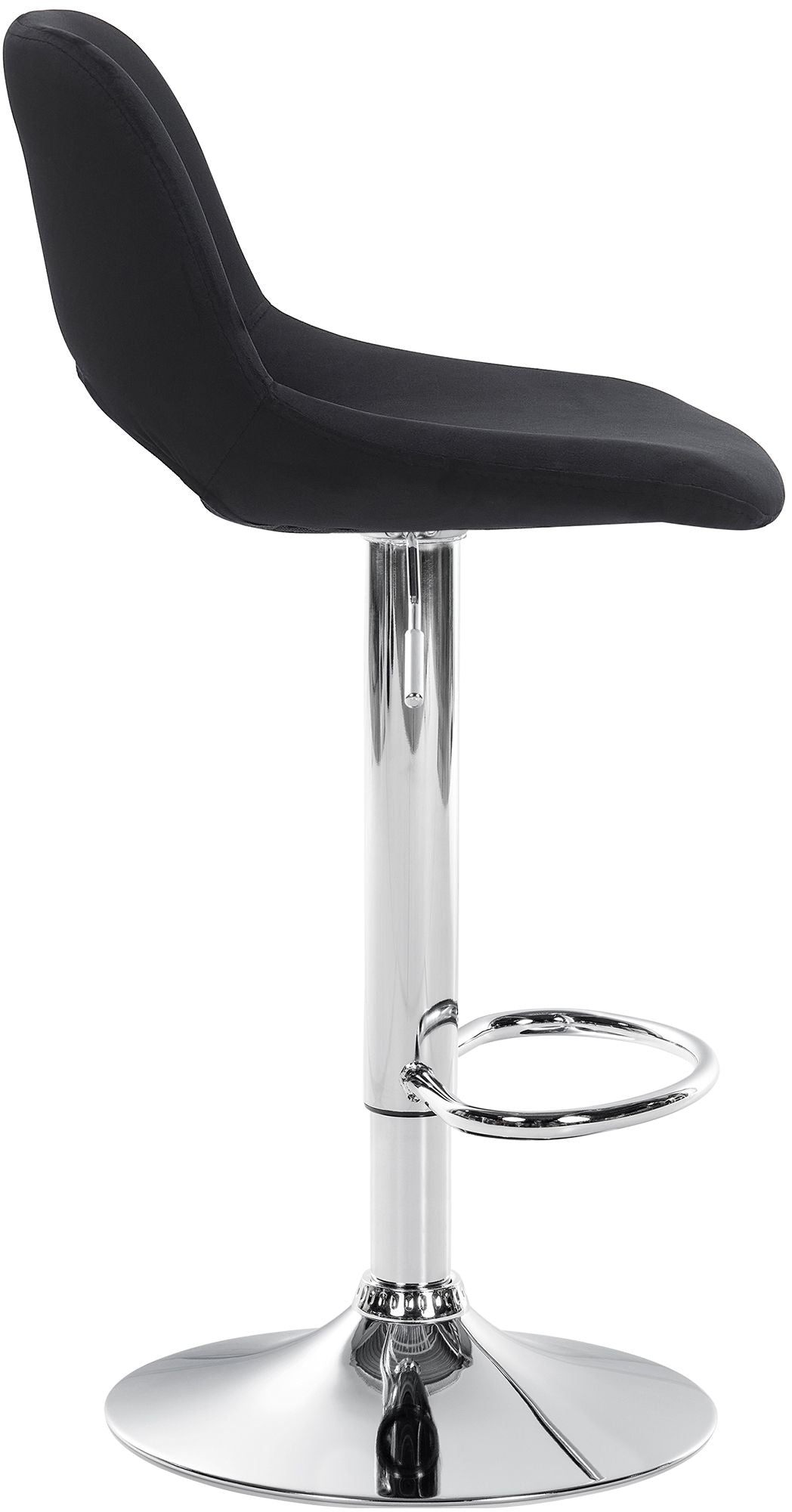 Barhocker 106 Samt Schwarz - Bild 6
